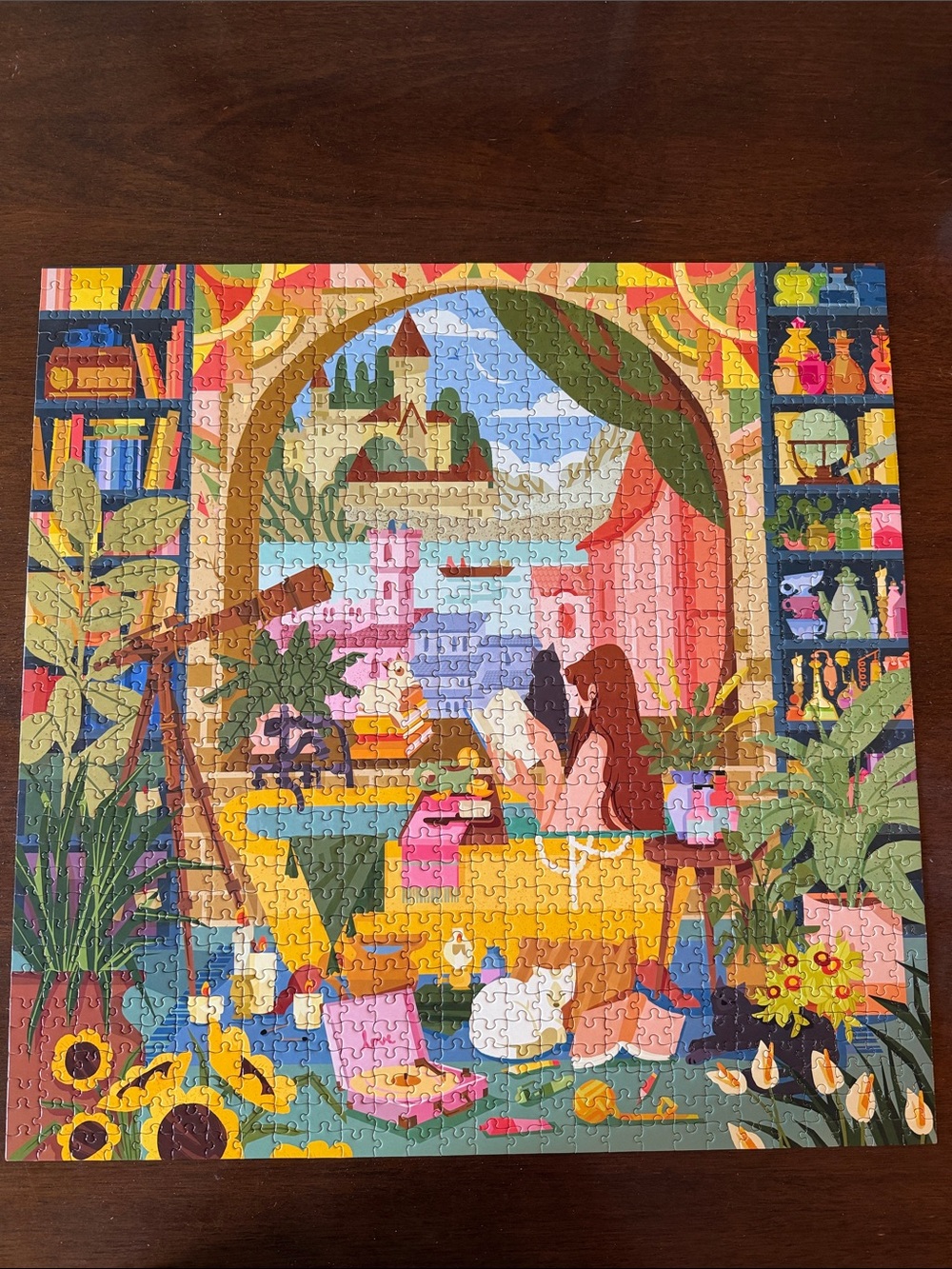 eeBoo puzzle - Reading and Relaxing (No Box)